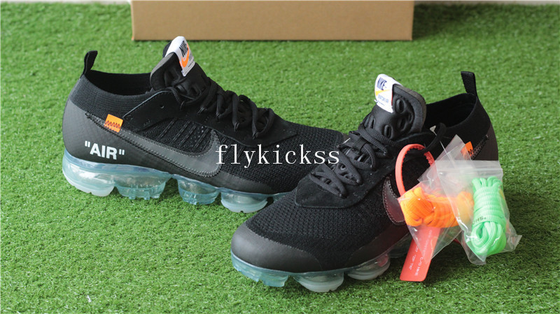 Off White x Nike Air VaporMax Black 2018